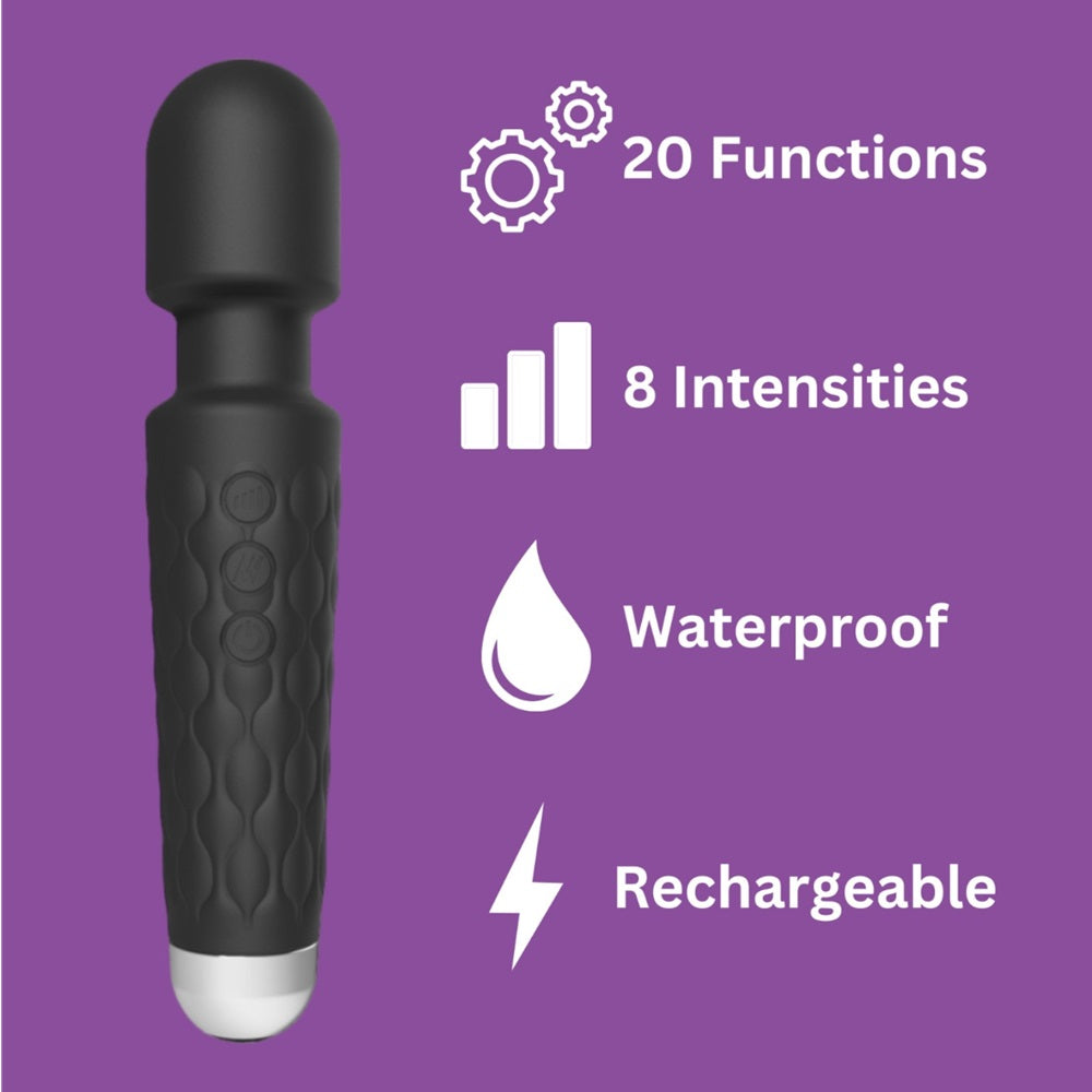 Loving Joy 20 Function Wand Vibrator