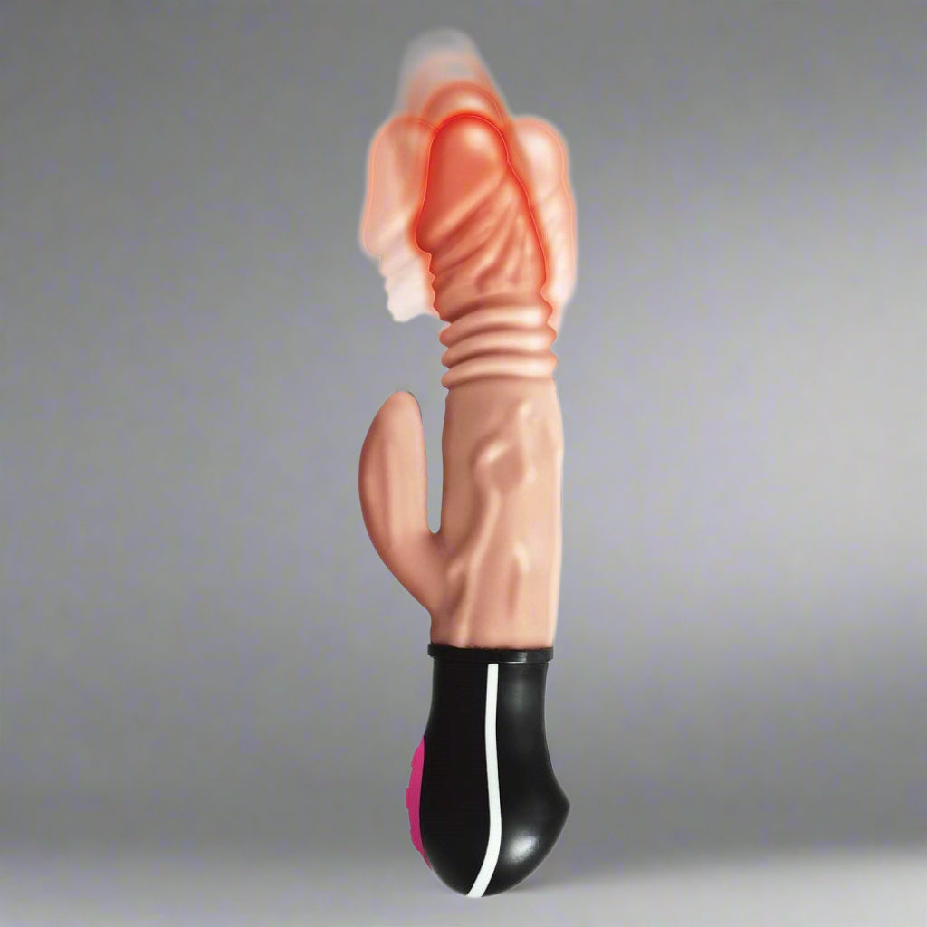 Sexual product with a realistic design on a white background