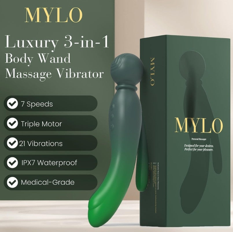 MYLO 3-in-1 Body Wand Massager