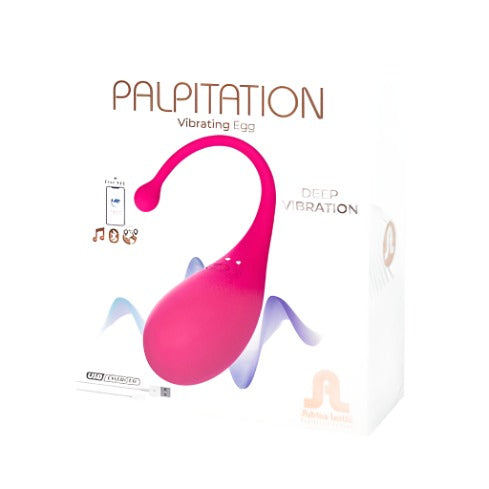 Adrien Lastic Palpitation Rechargeable App Controlled Vibrating Egg - vibes4less