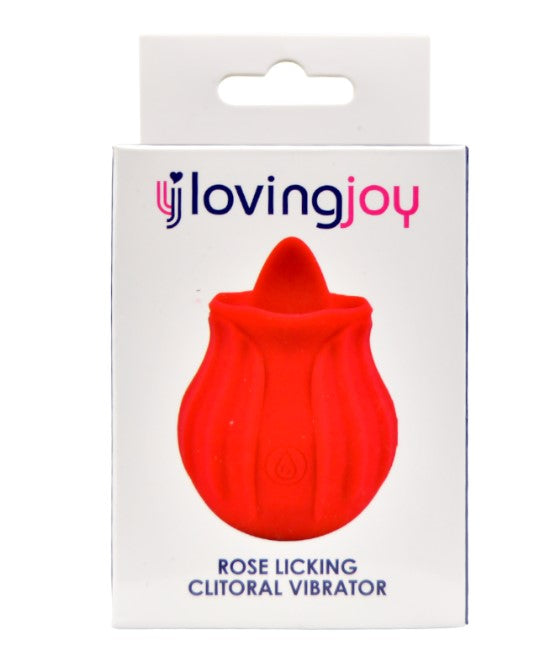 Loving Joy Rose Licking Clitoral Vibrator - vibes4less