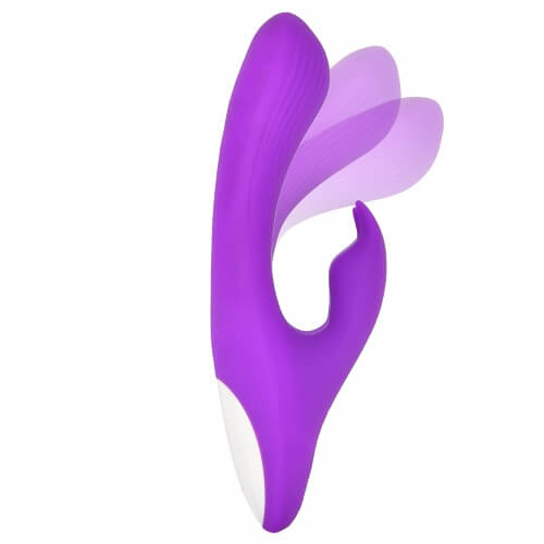 Loving Joy FLEX Silicone Bendable Rabbit Vibrator - vibes4less