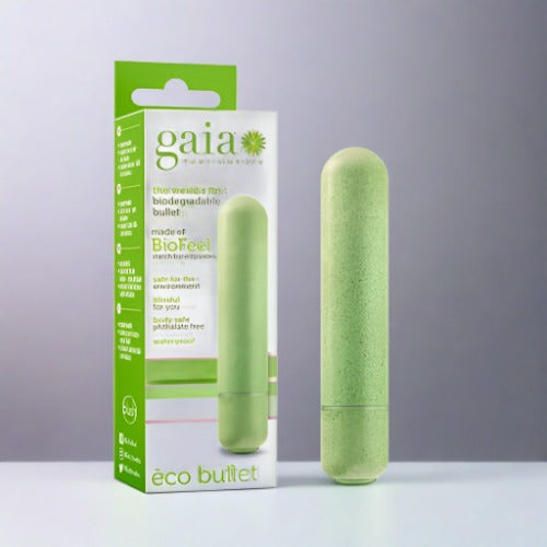 Gaia Biodegradable Eco Bullet Vibrator - vibes4less