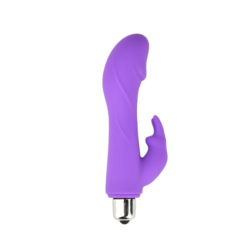 Loving Joy 7 Function Silicone Mini Rabbit Bullet Vibrator - vibes4less
