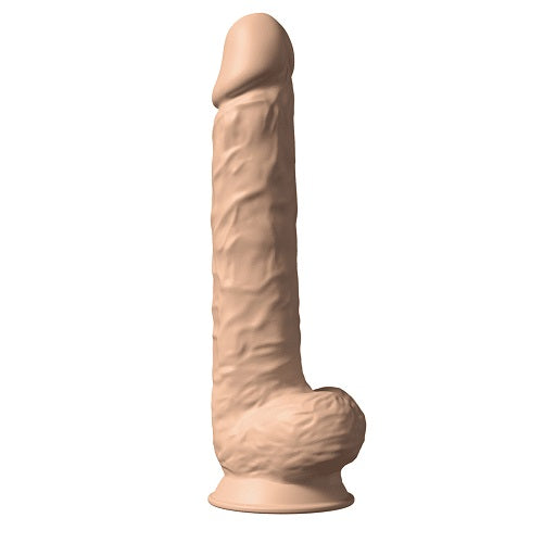 SilexD 15 inch Realistic Dildo with Suction Cup & Balls - vibes4less