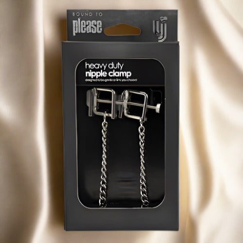 Bound to Please Heavy Duty Nipple Clamp - vibes4less