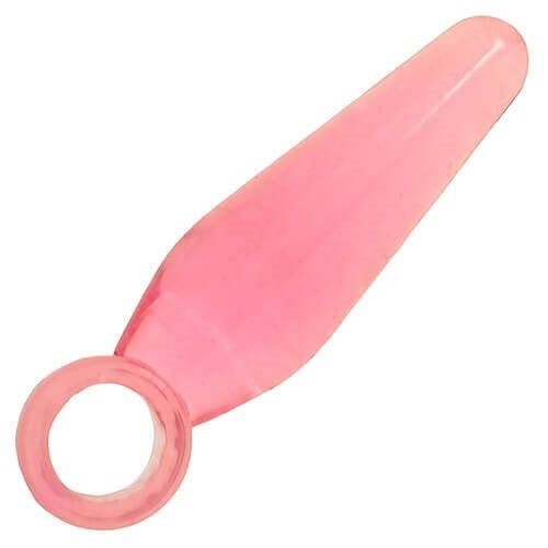 Loving Joy Finger Fun Small Butt Plug Pink - vibes4less